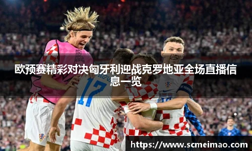 欧预赛精彩对决匈牙利迎战克罗地亚全场直播信息一览